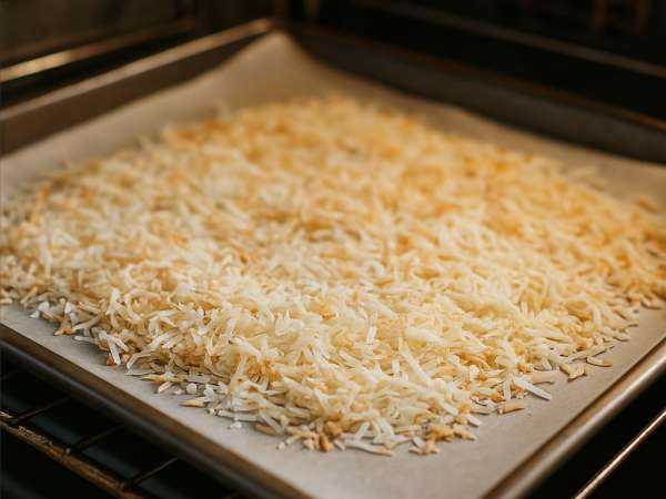 Almond Cookies with White Chocolate step 1