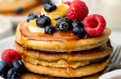 Pancakes Made with Barley and Oats