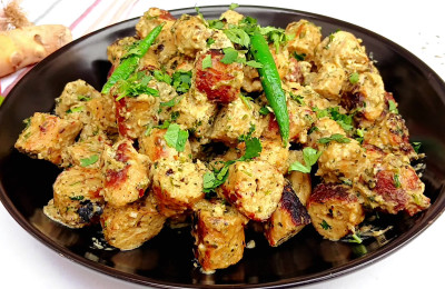 Skillet-cooked chicken