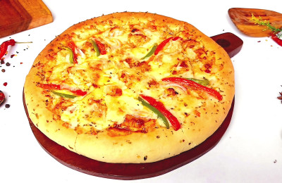 Chicken Topped Pizza