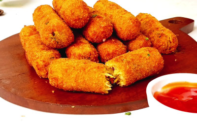Chicken and Spaghetti Skewers