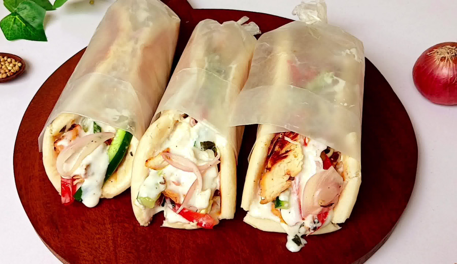 Smooth Chicken Wrap