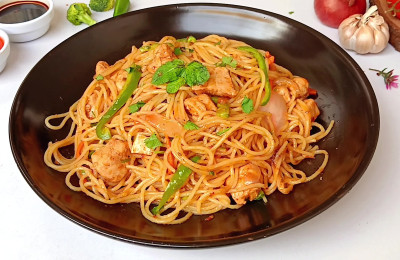 Spaghetti with Chicken