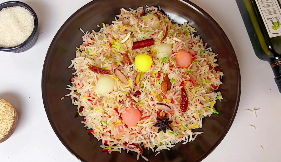 Delicious Rice and Meat Delight