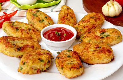 Chicken Patty with a Chinese Twist