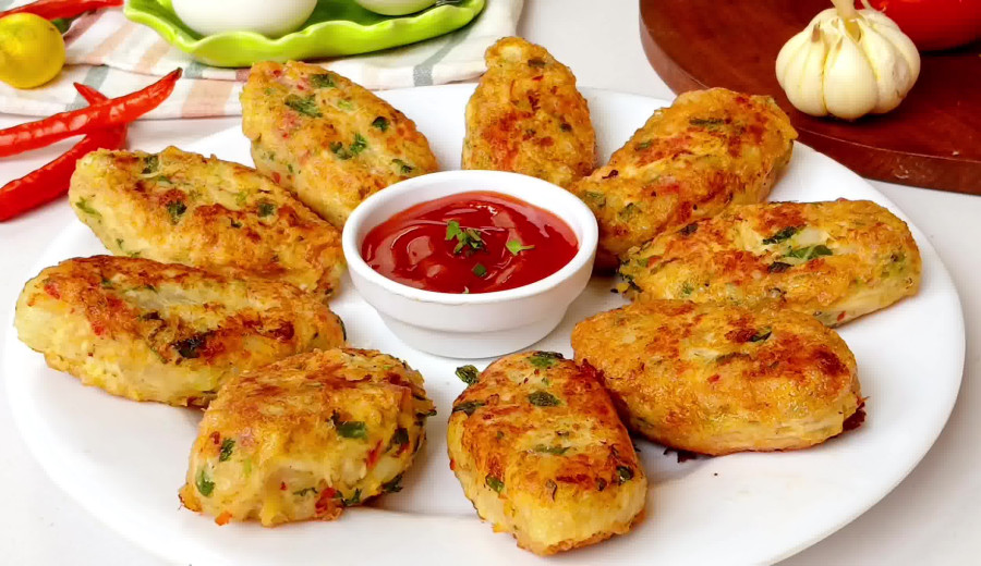 Chicken Patty with a Chinese Twist