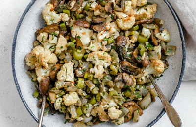 Cauliflower-Based Stuffing