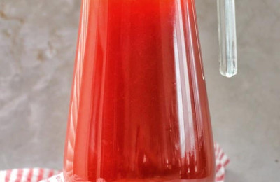 Ruby Rum Buck Drink