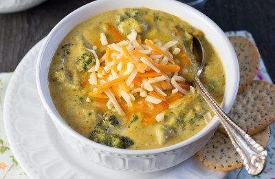 Low-Carb Broccoli Cream Soup