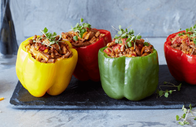 Fiery Stuffed Peppers