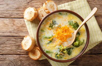 Broccoli Soup Using Leftover Mashed Potatoes