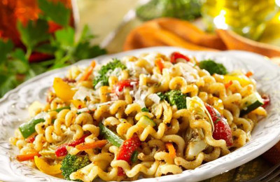 Balsamic-Infused Pasta Primavera