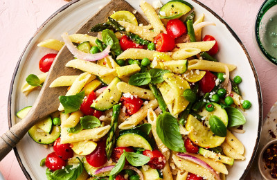 Lighter Primavera Pasta Dish