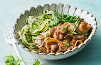 Healthy Beef Stroganoff