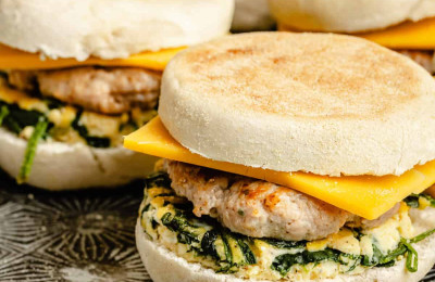 Freezer-Friendly Breakfast Sandwiches