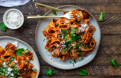Soy Chorizo Vegetarian Bolognese