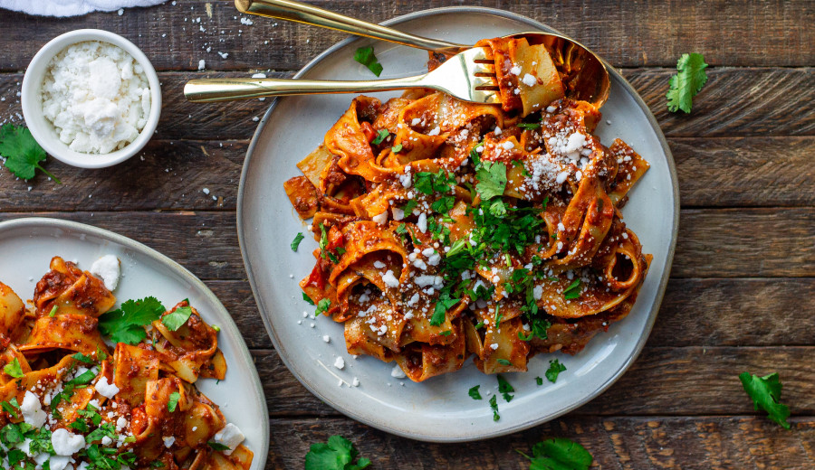 Soy Chorizo Vegetarian Bolognese