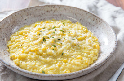 Quick Corn Risotto Recipe for the Instant Pot®