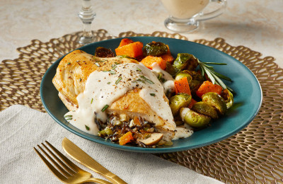 Asiago-Stuffed Chicken Breasts