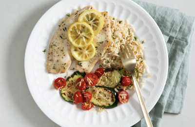 Parchment-Baked Tilapia