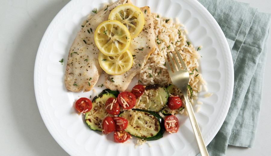 Parchment-Baked Tilapia