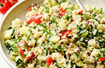 Tabbouleh with Cauliflower