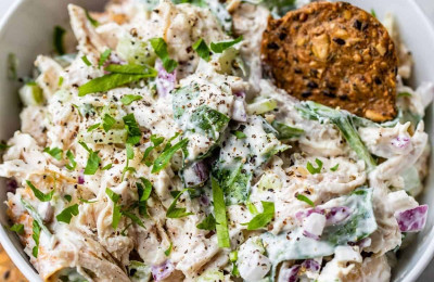 Effortless Salad with Leftover Rotisserie Chicken
