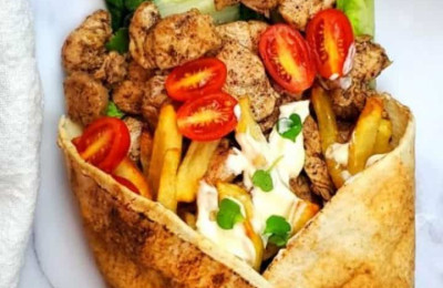 Lebanese Style Chicken Shawarma