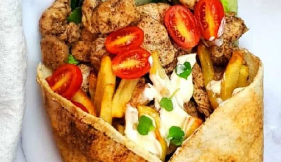 Lebanese Style Chicken Shawarma