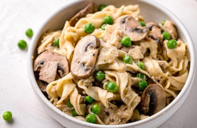 Tuna Stroganoff Dish