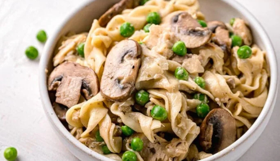 Tuna Stroganoff Dish
