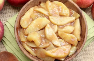 Light and Easy Escalloped Apples
