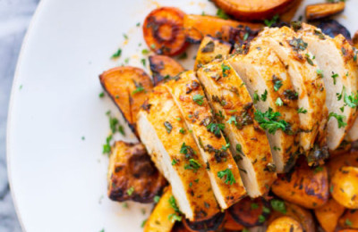 Roasted Chicken and Vegetables with Fresh Herbs
