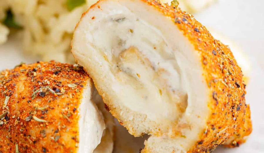Rolled Chicken with Filling