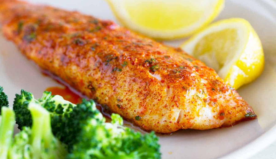 Almond-Parmesan Crusted Tilapia Fillets