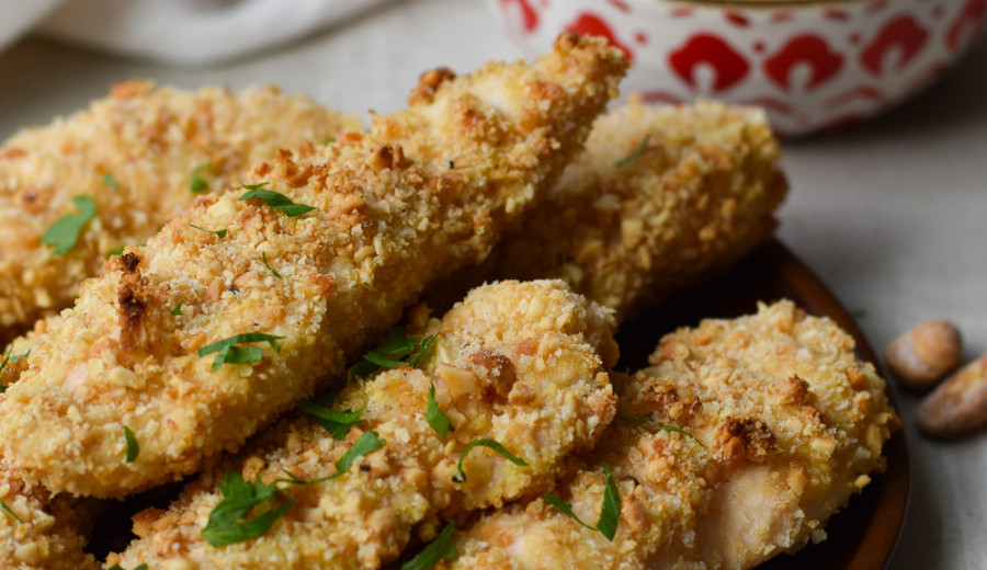 Honey Nut Coated Chicken