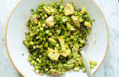 Avocado and Asparagus Medley à la Evonne