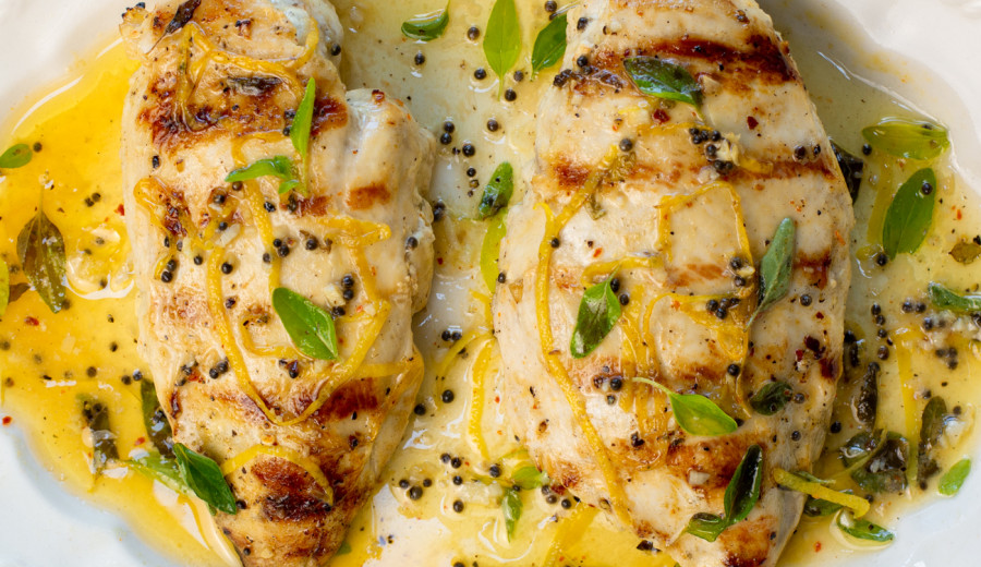 Oregano Chicken with Lemon