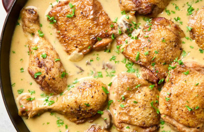 Special Chicken Fricassee Recipe