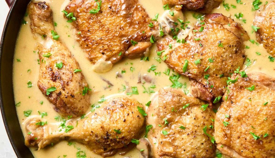 Special Chicken Fricassee Recipe