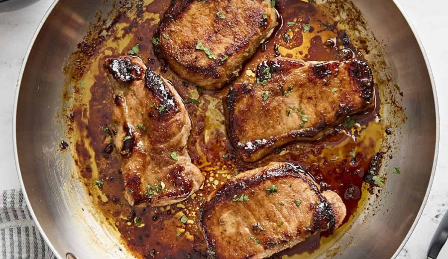 Flavorful Tangy Pork Chops
