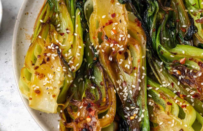 Ginger and Balsamic Bok Choy Delight