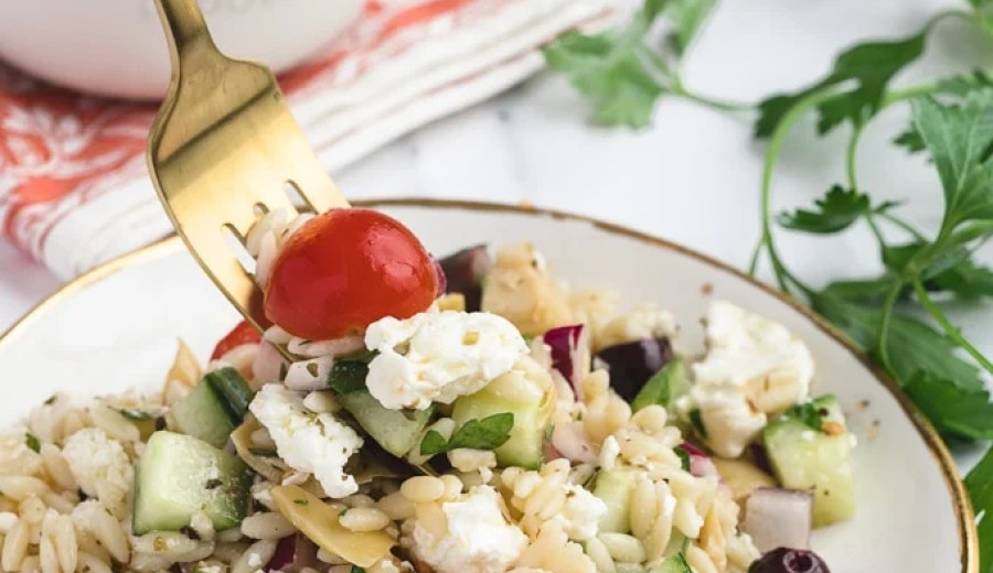 Greek-inspired Feta Orzo
