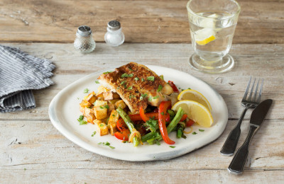 Catfish in the Tuscan Style