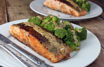 Dill and Tarragon-Infused Salmon