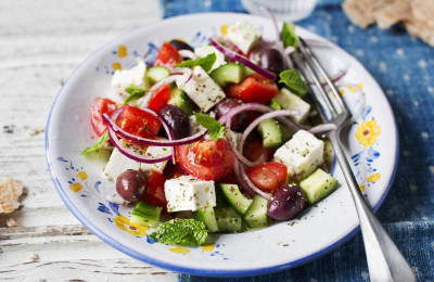 Quick Feta Cheese Salad