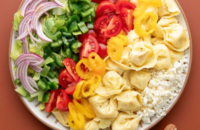 Ali's Tortellini Salad with a Greek Twist