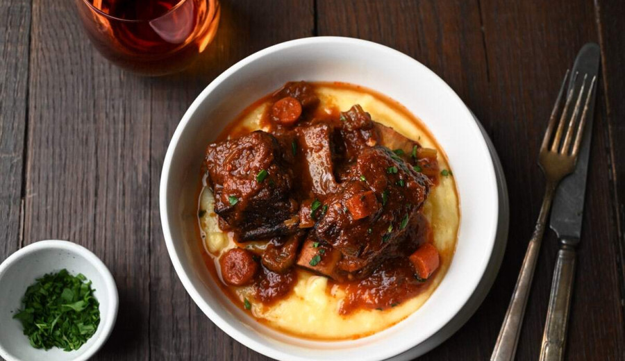 Short Ribs Prepared in Italian Fashion