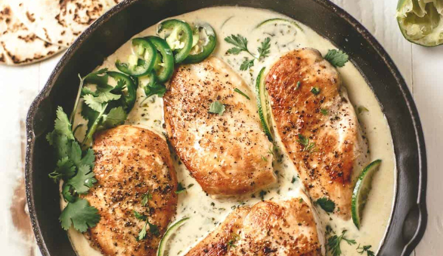 Cilantro Sauce Chicken