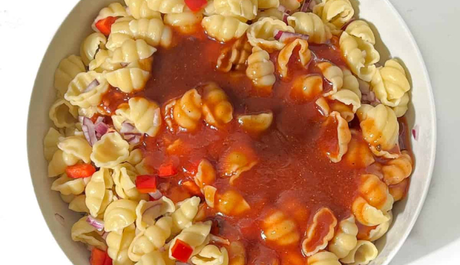 Pasta Salad with Curry Dressing